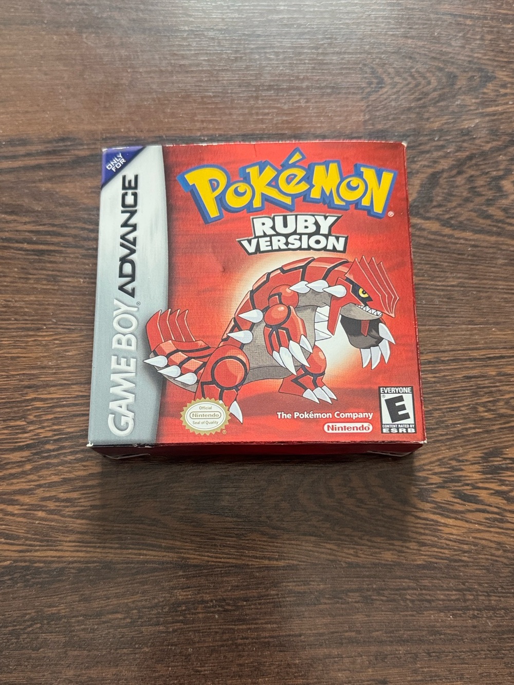 Pomemon Ruby GBA Game Boy Advance Box Only Original Authentic